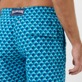 Men Classic Printed - Men Swim Trunks Micro Waves, Lazulii blue details view 2