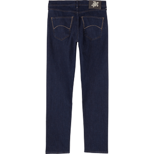 Men Others Solid - Men 5-Pocket Carrot fit Pants, Dark denim w1 back Men Others Solid - Men 5-Pocket Carrot fit Pants, Dark denim w1 back