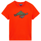 Herren Andere Bedruckt - Turtle Swim T-Shirt aus Baumwolle für Herren, Medlar Vorderansicht
