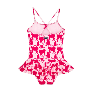 Niñas Autros Estampado - Bañador de una sola pieza con estampado Happy Monkeys para niña, Peony back Niñas Autros Estampado - Bañador de una sola pieza con estampado Happy Monkeys para niña, Peony back