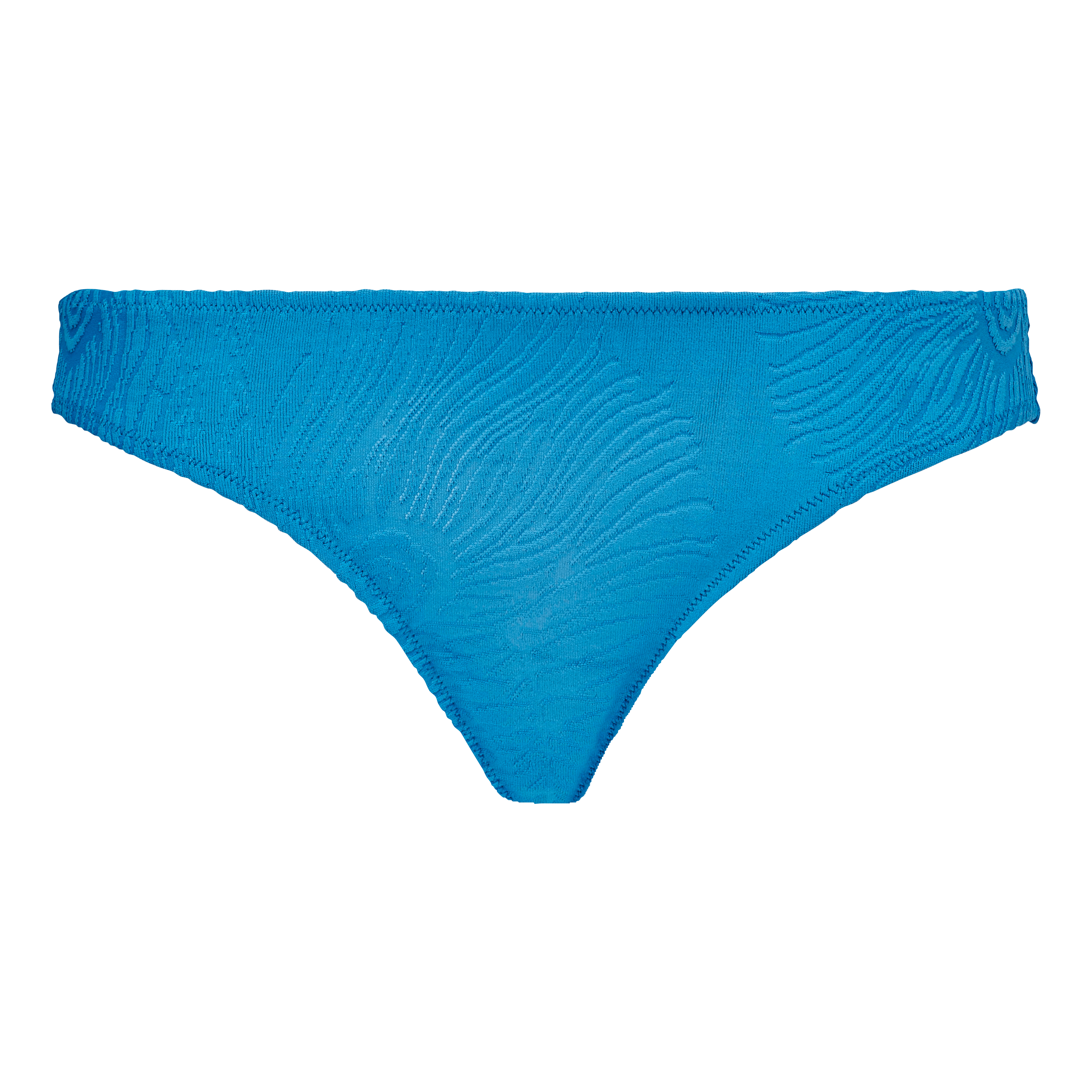 Bas de Maillot de Bain Femme Plumes Jacquard