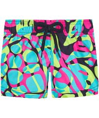 Others Printed - Baby Swim Trunks 2021 Neo Turtles, Navy front view