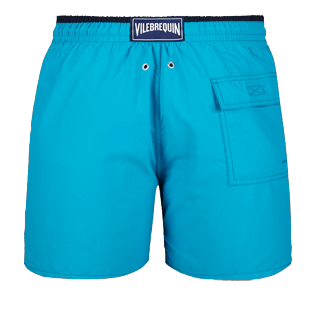 Men Classic Solid - Men Swimwear Solid Bicolor, Seychelles back Men Classic Solid - Men Swimwear Solid Bicolor, Seychelles back