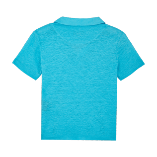 Boys Others Solid - Linen Boys Polo Shirt Solid, Horizon back Boys Others Solid - Linen Boys Polo Shirt Solid, Horizon back