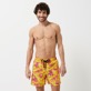Men Classic Printed - Men Swimwear Monsieur André - Vilebrequin x Smiley®, Lemon details view 4