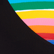 女士彩虹色束带式不对称连体泳衣 - Vilebrequin x JCC+ 合作款 - 限量版, Multicolor 