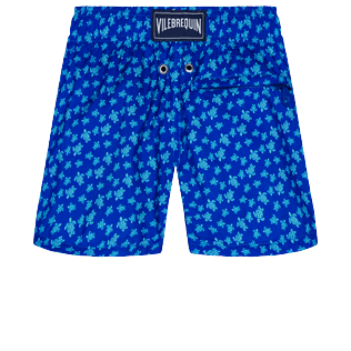 Boys Others Printed - Boys Swimwear Micro Ronde Des Tortues, Sea blue back view