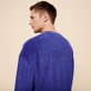 Men Others Solid - Unisex Terry Sweatshirt Solid, Purple blue details view 1