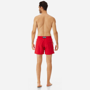 Uomo Classico Unita - Costume da bagno uomo tinta unita, Red polish backworn Uomo Classico Unita - Costume da bagno uomo tinta unita, Red polish backworn