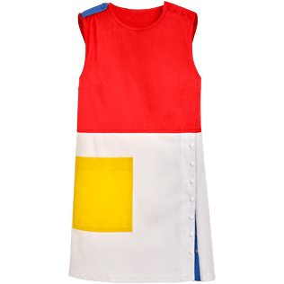 Femme AUTRES Uni - Robe sans manche Femme multicolore - Vilebrequin x JCC+ - Edition limitée, Blanc front Femme AUTRES Uni - Robe sans manche Femme multicolore - Vilebrequin x JCC+ - Edition limitée, Blanc front