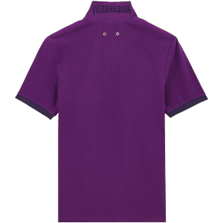 Men Others Solid - Men Cotton Polo Shirt Solid, Plum back Men Others Solid - Men Cotton Polo Shirt Solid, Plum back