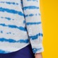 Homme AUTRES Imprimé - Chemise en lin homme Rayures Tie & Dye, Bleu ciel vue de détail 2