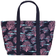 AUTRES Imprimé - Grand Sac de plage Coral & Fish, Bleu marine frontworn AUTRES Imprimé - Grand Sac de plage Coral & Fish, Bleu marine frontworn