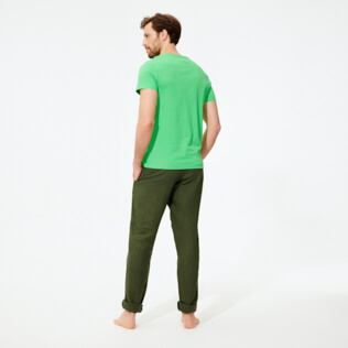 Uomo Altri Stampato - T-shirt uomo in cotone Lobster 3D Effect, Verde prato inglese backworn Uomo Altri Stampato - T-shirt uomo in cotone Lobster 3D Effect, Verde prato inglese backworn