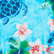 Bañador con estampado Turtles Jungle para hombre, Lazulii blue 