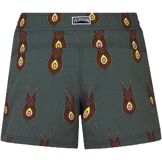 Women Others Printed - Women Stretch Swim Short Paon Paon, Navy back Women Others Printed - Women Stretch Swim Short Paon Paon, Navy back