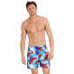 男款 Classic Printed - 男士龙虾和珊瑚印花泳裤, Medicis red frontworn 男款 Classic Printed - 男士龙虾和珊瑚印花泳裤, Medicis red frontworn
