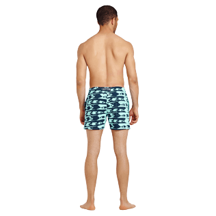 Men Stretch classic Printed - Men Swimtrunks Stretch Attrape moi si tu peux, Lagoon backworn Men Stretch classic Printed - Men Swimtrunks Stretch Attrape moi si tu peux, Lagoon backworn