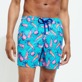 Men Ultra-light and packable Swim Shorts Crevettes et Poissons Curacao details view 2