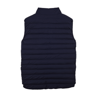 Vests AND Jackets Printed - Sleeveless Doudoune Micro ronde des tortues, Navy back Vests AND Jackets Printed - Sleeveless Doudoune Micro ronde des tortues, Navy back