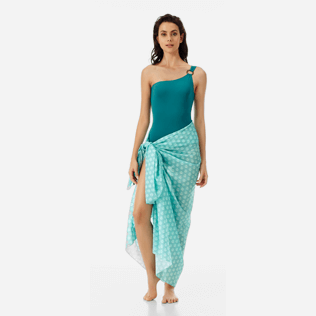 Femme UNE PIECE Uni - Maillot de bain une pièce Asymetrique Femme Uni, Pinede supp2 Femme UNE PIECE Uni - Maillot de bain une pièce Asymetrique Femme Uni, Pinede supp2