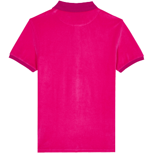 Bild von Herren Andere Uni - Solid Polohemd aus Frottee für Herren, Pink Rückansicht Bild von Herren Andere Uni - Solid Polohemd aus Frottee für Herren, Pink Rückansicht