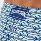 Men Stretch classic Printed - Men Stretch Swimwear Marbella, Lagoon details view 4