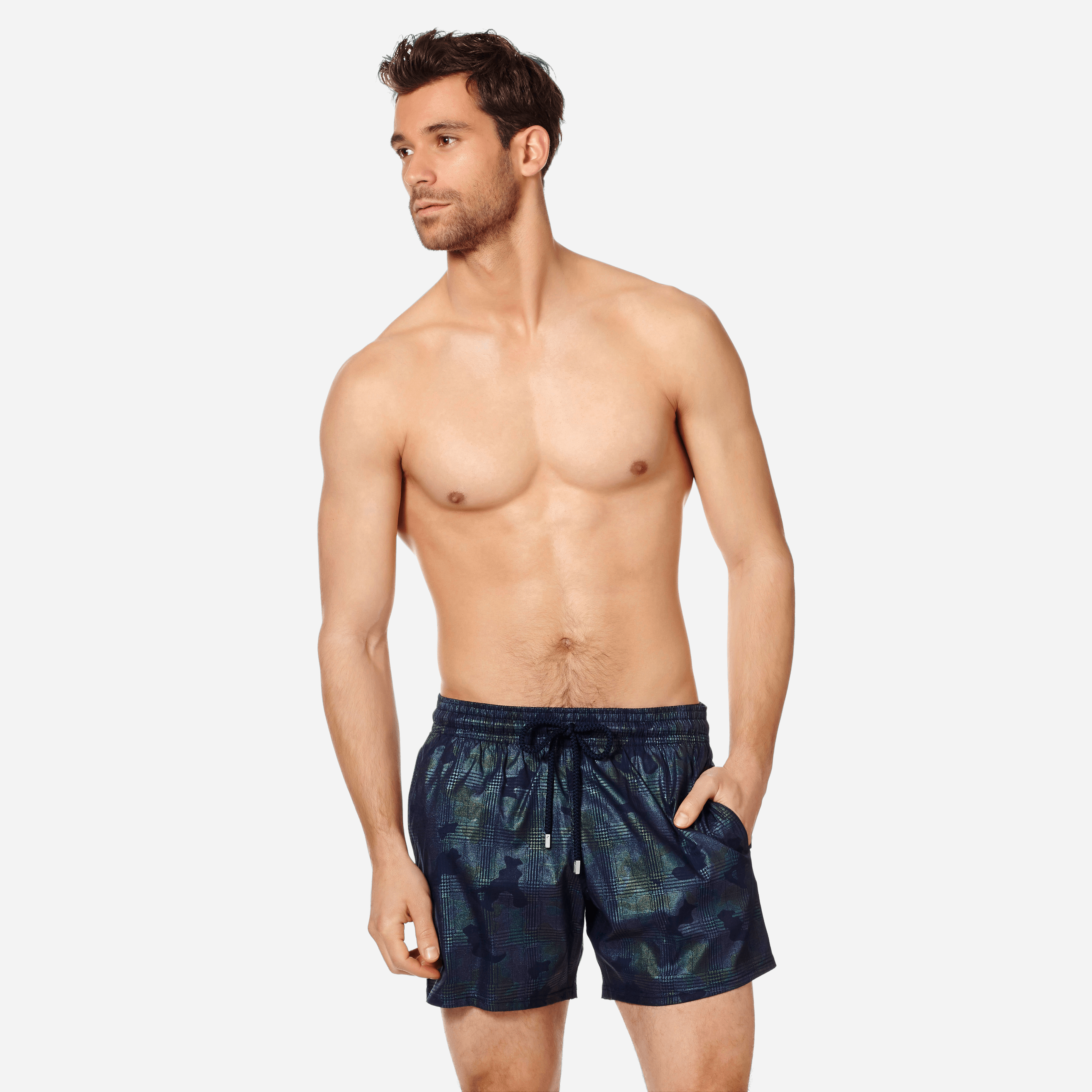 VILEBREQUIN MEN SWIMWEAR STRETCH PRINCE DE GALLES,MSOH9D05