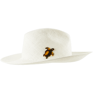 Damen Andere Uni - Solid Hut aus Naturstroh für Damen, Sand Rückansicht