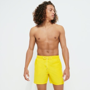 Men Others Solid - Men Swimwear Solid - Vilebrequin x Palm Angels, Sun front worn view