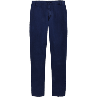 Men Others Solid - Men Twill Stretch Cotton Pants Massimo Vitali, Navy front Men Others Solid - Men Twill Stretch Cotton Pants Massimo Vitali, Navy front