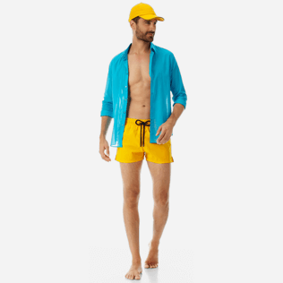 Men Short classic Solid - Men short and fitted stretch swimtrunks solid, Mango supp2 Men Short classic Solid - Men short and fitted stretch swimtrunks solid, Mango supp2