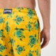 Men Others Printed - Men Stretch Swim Trunks Turtles Madrague, Yellow details view 2
