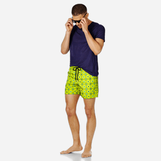 Hombre Bordados Bordado - Bañador con bordado Squad Turtles para hombre - Edición Limitada, Chartreuse supp2 Hombre Bordados Bordado - Bañador con bordado Squad Turtles para hombre - Edición Limitada, Chartreuse supp2