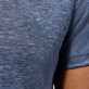 Uomo Altri Unita - T-shirt unisex in jersey di lino tinta unita, Navy heather dettagli vista 2