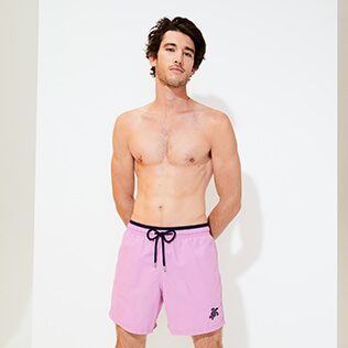 Homme CLASSIQUE Uni - Maillot de bain homme Bicolore uni, Baies roses frontworn Homme CLASSIQUE Uni - Maillot de bain homme Bicolore uni, Baies roses frontworn