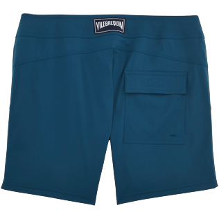 Herren Körpernahe Passform Uni - Kurze und figurbetonte Solid Stretch-Bademode für Herren, Gischt back Herren Körpernahe Passform Uni - Kurze und figurbetonte Solid Stretch-Bademode für Herren, Gischt back