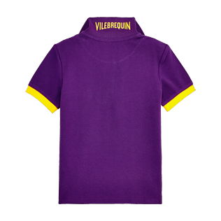 Boys Others Solid - Boys Cotton Pique Polo Shirt Solid, Reddish purple back Boys Others Solid - Boys Cotton Pique Polo Shirt Solid, Reddish purple back