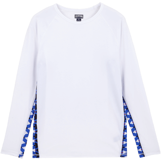 Homme AUTRES Imprimé - T-shirt Anti UV Homme Re Mi Fa Soles, Blanc front Homme AUTRES Imprimé - T-shirt Anti UV Homme Re Mi Fa Soles, Blanc front