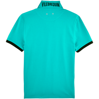 Hombre Camisa de polo Liso - Polo liso en piqué de algodón, Veronese green back Hombre Camisa de polo Liso - Polo liso en piqué de algodón, Veronese green back