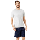 Homme AUTRES Uni - T-shirt en Jersey de Coton Pima Homme Uni, Gris chine frontworn Homme AUTRES Uni - T-shirt en Jersey de Coton Pima Homme Uni, Gris chine frontworn