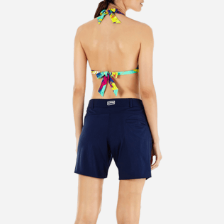 Donna Altri Unita - Shorts elasticizzati donna tinta unita, Blu marine supp2 Donna Altri Unita - Shorts elasticizzati donna tinta unita, Blu marine supp2