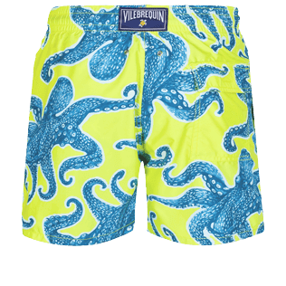 Photo de Homme CLASSIQUE Imprimé - Maillot de bain homme 2014 Poulpes, Citron vue de dos Photo de Homme CLASSIQUE Imprimé - Maillot de bain homme 2014 Poulpes, Citron vue de dos