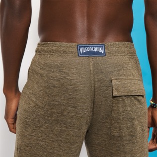 Homme AUTRES Uni - Pantalon unisexe uni en lin, Poivre chine supp1 Homme AUTRES Uni - Pantalon unisexe uni en lin, Poivre chine supp1
