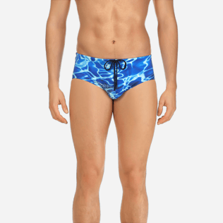 Uomo Slip e Boxer Stampato - Slip mare uomo aderenti Splash, Blu nettuno supp1 Uomo Slip e Boxer Stampato - Slip mare uomo aderenti Splash, Blu nettuno supp1