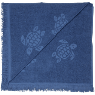 AUTRES Uni - Serviette de plage Fouta Jacquard Tortues, Goa back AUTRES Uni - Serviette de plage Fouta Jacquard Tortues, Goa back
