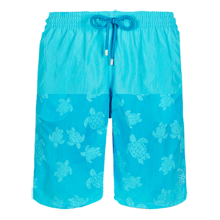 Photo de Homme CLASSIQUE LONG Magique - Maillot de bain homme Long Ronde Des Tortues Aquaréactif, Horizon vue de face Photo de Homme CLASSIQUE LONG Magique - Maillot de bain homme Long Ronde Des Tortues Aquaréactif, Horizon vue de face