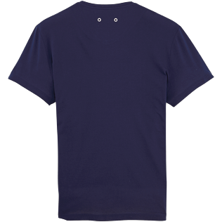 Men Others Solid - Men Mercerized Cotton T-shirt Solid, Navy back Men Others Solid - Men Mercerized Cotton T-shirt Solid, Navy back