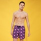 Men Others Printed - Men Ultra-light and packable Swimwear Hypno Shell, Navy front worn view