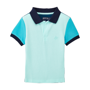 Garçons AUTRES Uni - Polo en piqué de coton, Unique front Garçons AUTRES Uni - Polo en piqué de coton, Unique front